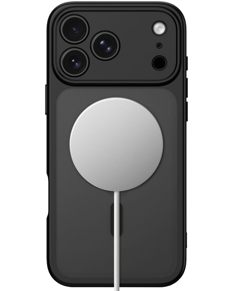 Custodia MagSafe per Apple iPhone 18 Pro / 17 Pro, Tech-Protect, BasicMag, Nero Opaco