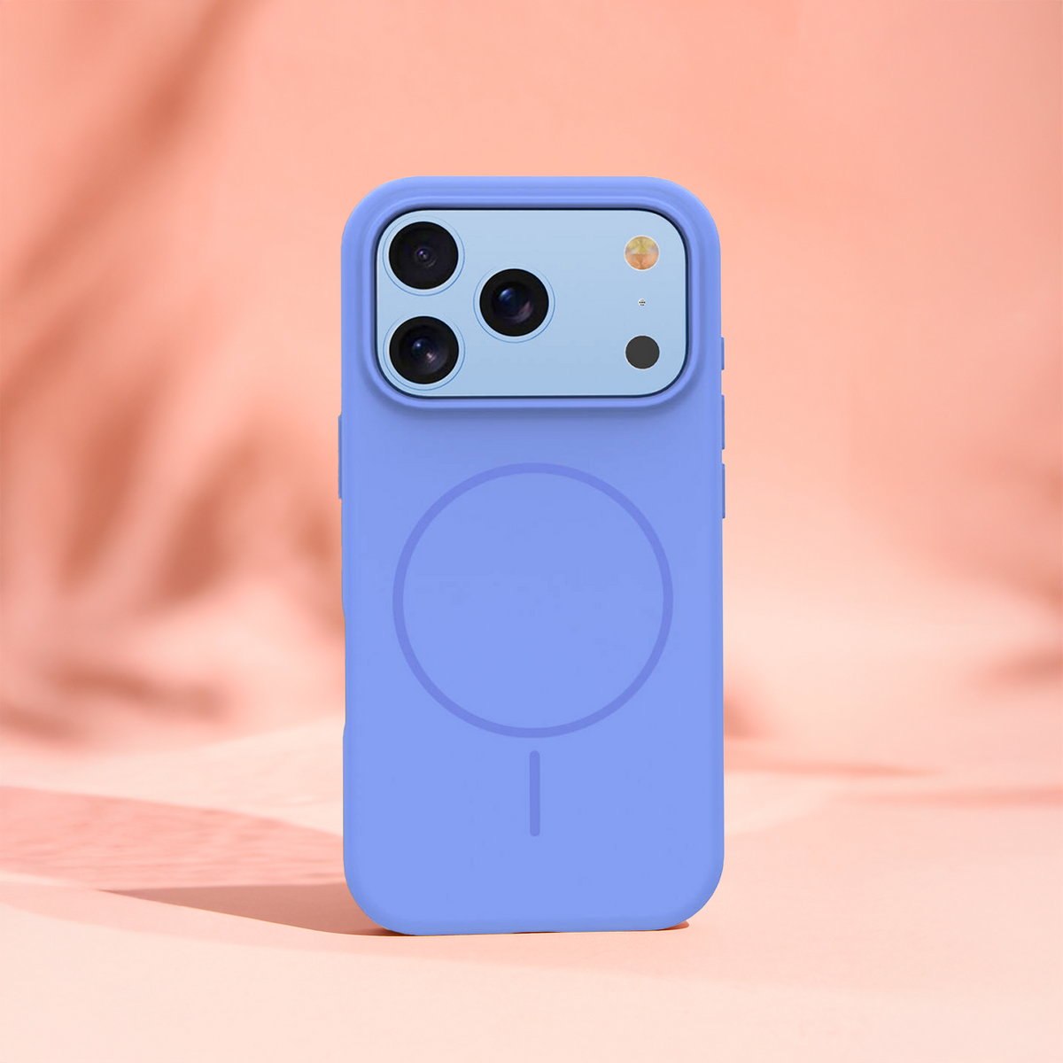 Custodia MagSafe per Apple iPhone 18 Pro Max / 17 Pro Max, OEM, Silicone Sottile, Blu
