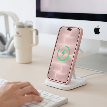 Cover MagSafe per Apple iPhone 18 Pro / 17 Pro, Tech-Protect, MagPeak CC, Rosa opaco