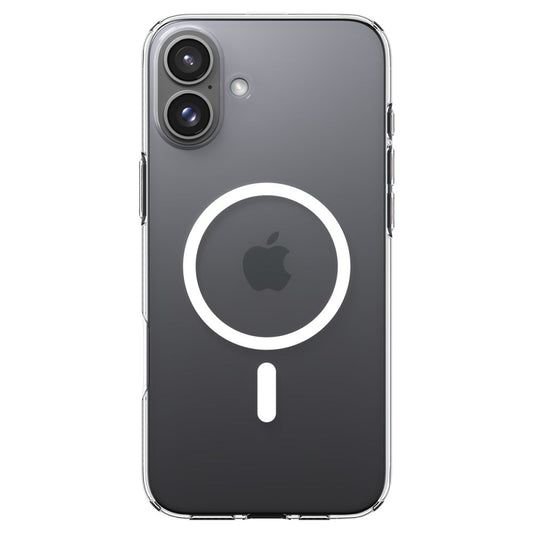 Custodia MagSafe per Apple iPhone 16 Plus, Spigen, Liquid Crystal, Trasparente ACS08388