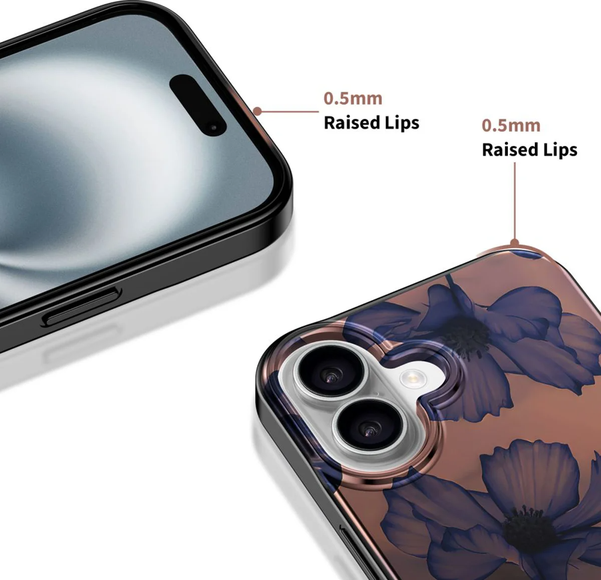 Custodia MagSafe per Apple iPhone 16, Tech-Protect, Lamano Velvet Night, Nera