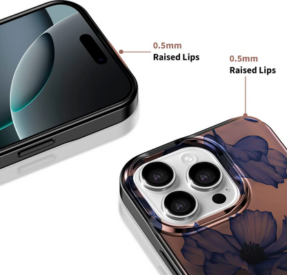 Custodia MagSafe per Apple iPhone 16 Pro Max, Tech-Protect, Lamano Velvet Night, Nera