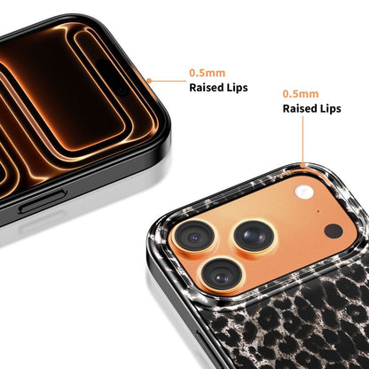 Custodia MagSafe per Apple iPhone 17 Pro, Tech-Protect, Lamano Leopard, Nera