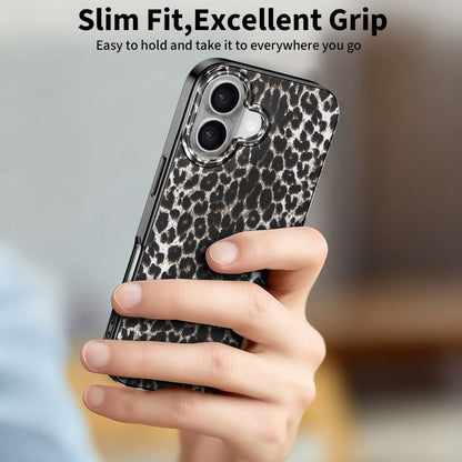 Custodia MagSafe per Apple iPhone 17, Tech-Protect, Lamano Leopard, Nera