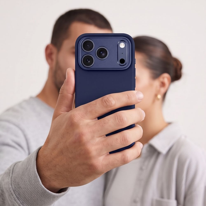 MagSafe Case for Apple iPhone 18 Pro / 17 Pro, Tech-Protect, Uniq CC, Navy Blue