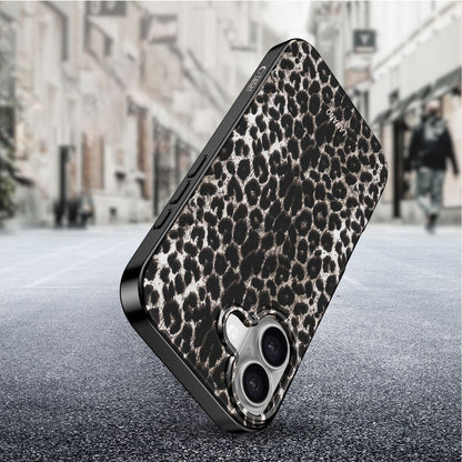 Custodia MagSafe per Apple iPhone 17, Tech-Protect, Lamano Leopard, Nera