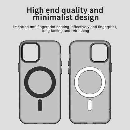 Custodia MagSafe per Apple iPhone 12 / 12 Pro, Techsuit, CandyCase, Nera