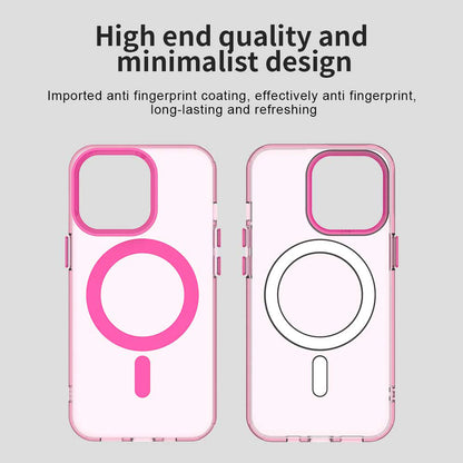 Custodia MagSafe per Apple iPhone 12 Pro Max, Techsuit, CandyCase, Rosa