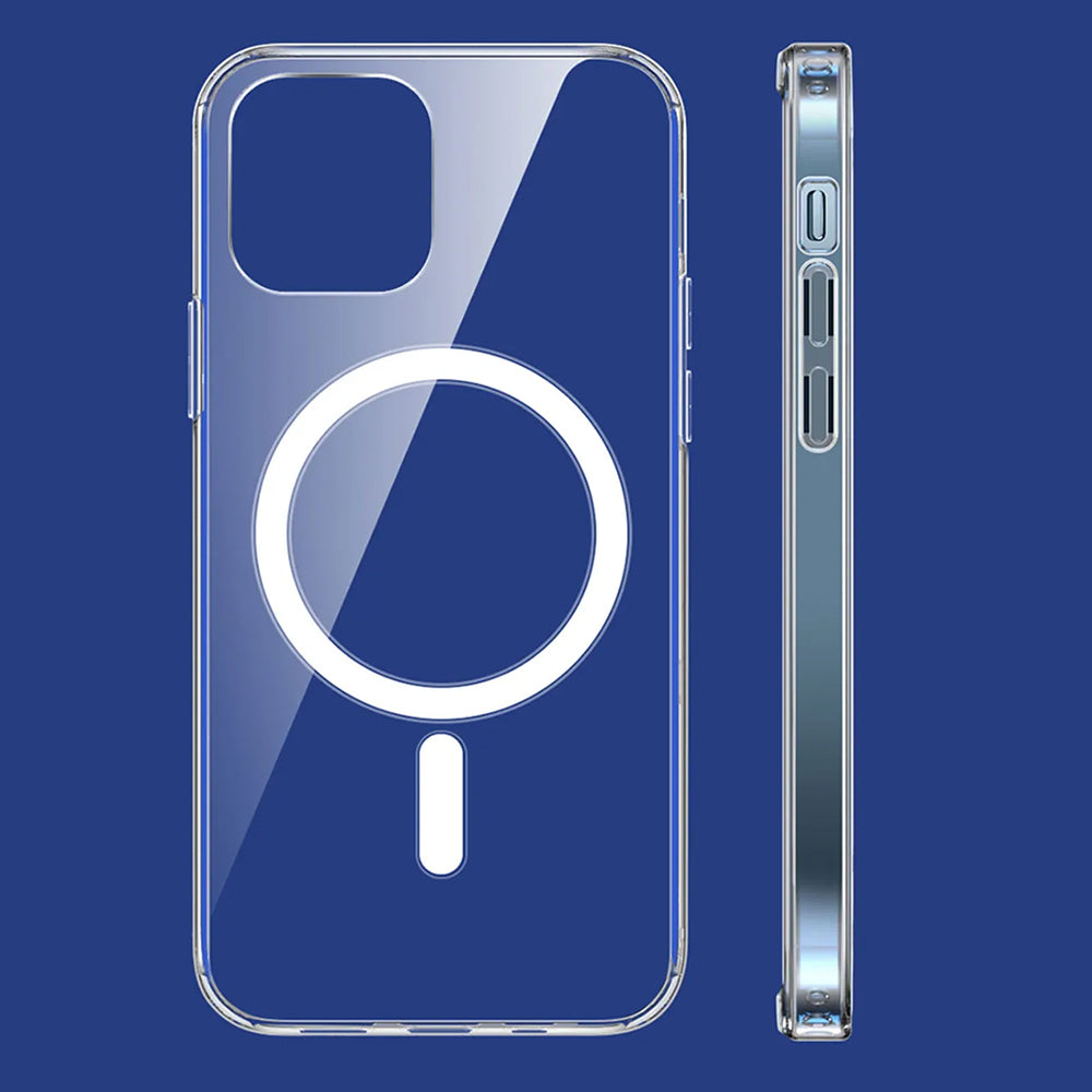 MagSafe Case for Apple iPhone 13 Pro Max, Techsuit, Pro, Transparent