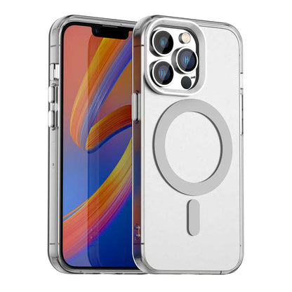 Custodia MagSafe per Apple iPhone 13 Pro, Techsuit, CandyCase, Bianca