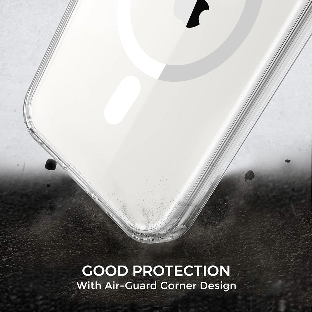 Custodia MagSafe per Apple iPhone 13 Pro, Techsuit, Pro, Nera