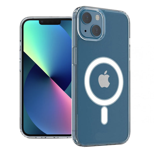 Custodia MagSafe per Apple iPhone 13, Techsuit, Pro, Trasparente
