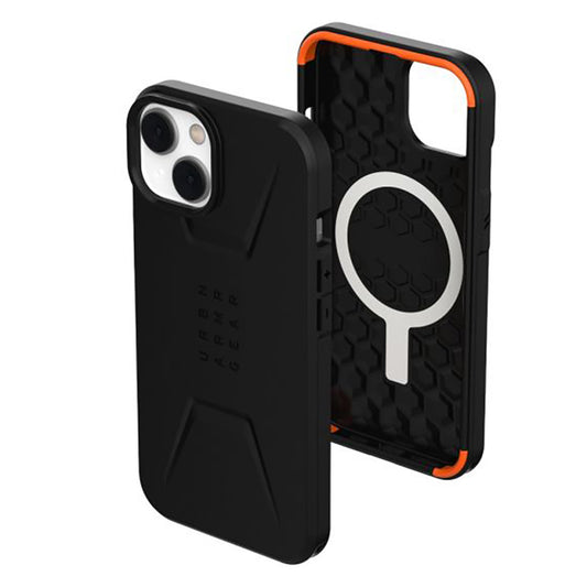 Custodia MagSafe per Apple iPhone 14 Plus, Urban Armor Gear, Civilian, Nera