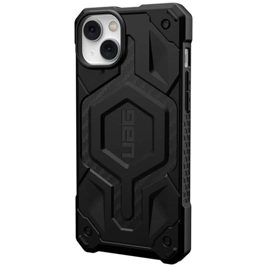 Custodia MagSafe per Apple iPhone 14 Plus, Urban Armor Gear, Monarch Pro Carbon, Nera