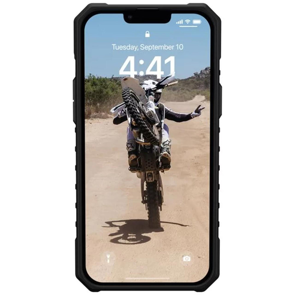 Custodia MagSafe per Apple iPhone 14 Plus, Urban Armor Gear, Pathfinder, Nera
