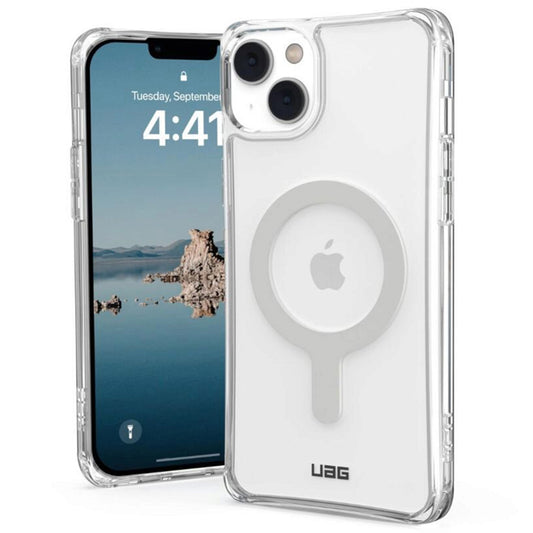 Custodia MagSafe per Apple iPhone 14 Plus, Urban Armor Gear, Plyo, Trasparente