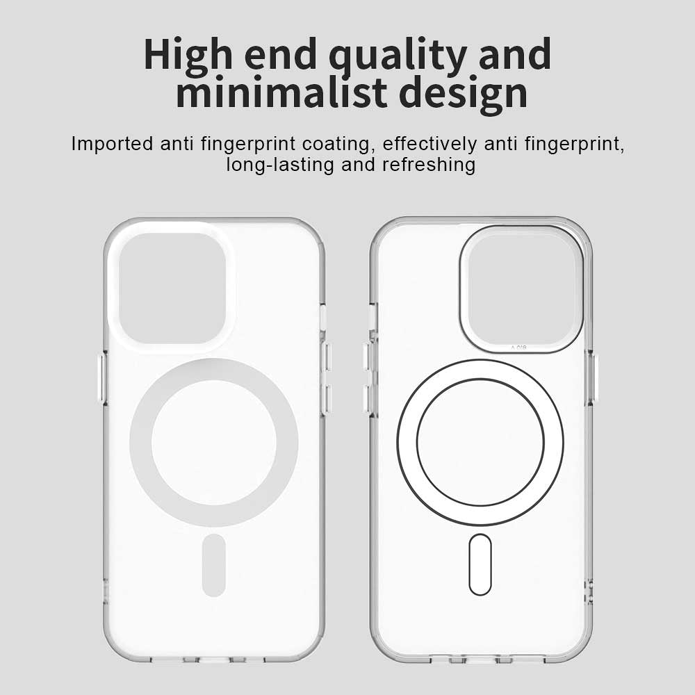 MagSafe Case for Apple iPhone 14 Pro Max, Techsuit, CandyCase, White