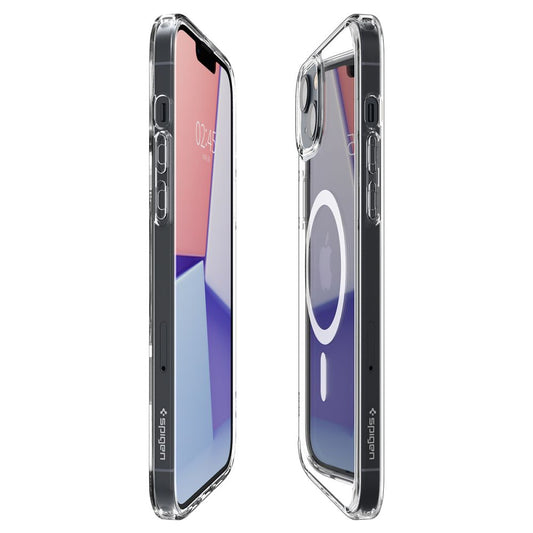 Custodia MagSafe per Apple iPhone 14, Spigen, Ultra Hybrid, Bianca