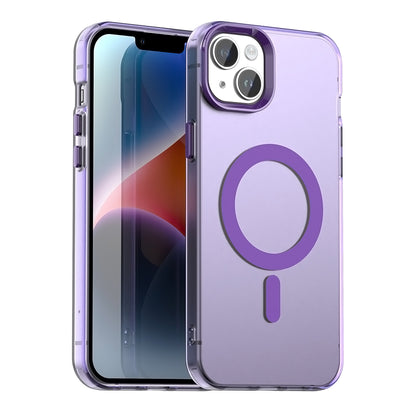 Custodia MagSafe per Apple iPhone 14, Techsuit, CandyCase, Viola