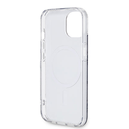 Custodia MagSafe per Apple iPhone 15, Guess, IML Gcube, Nera