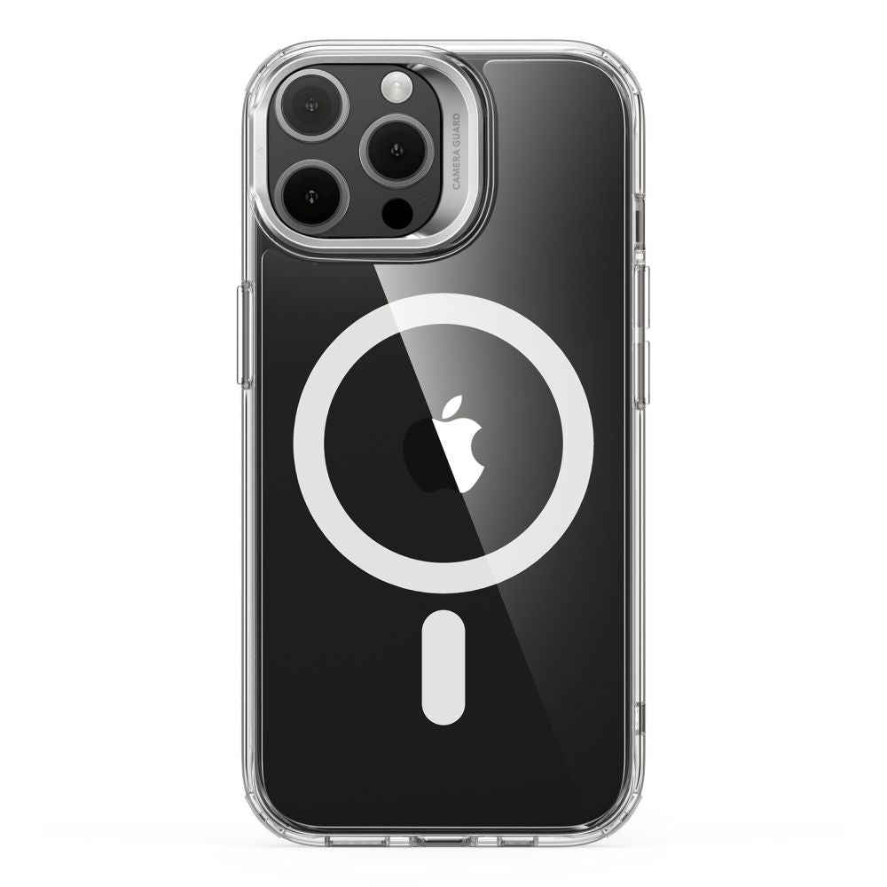 Custodia MagSafe per Apple iPhone 15 Pro Max, ESR, Classic Hybrid Kickstand, Trasparente
