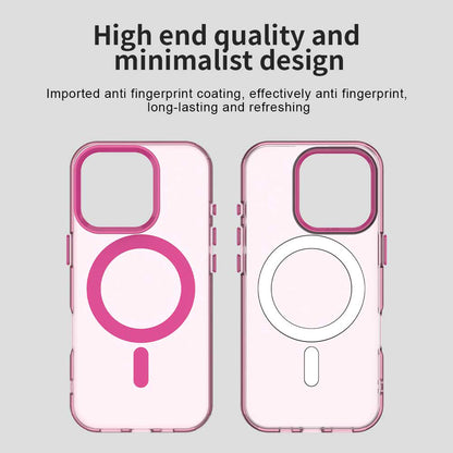 Custodia MagSafe per Apple iPhone 15 Pro Max, Techsuit, CandyCase, Rosa