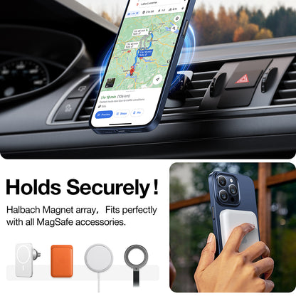 Custodia MagSafe per Apple iPhone 15 Pro Max, Torras, OriginFit, Blu navy