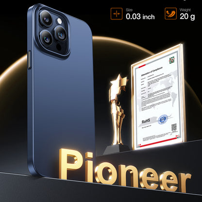 Custodia MagSafe per Apple iPhone 15 Pro Max, Torras, OriginFit, Blu navy