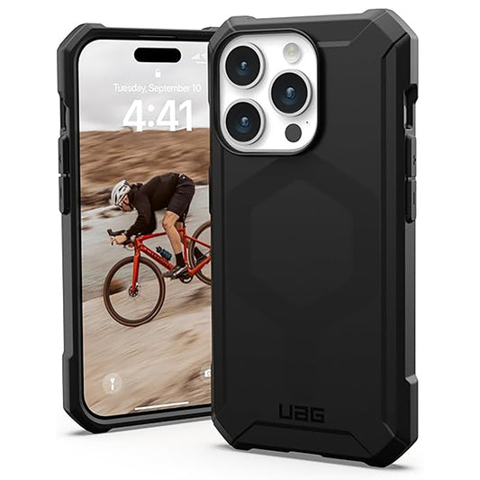 Custodia MagSafe per Apple iPhone 15 Pro Max, Urban Armor Gear, Essential Armor, Nera