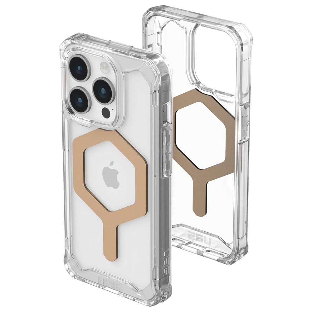 Custodia MagSafe per Apple iPhone 15 Pro Max, Urban Armor Gear, Plyo, Dorata