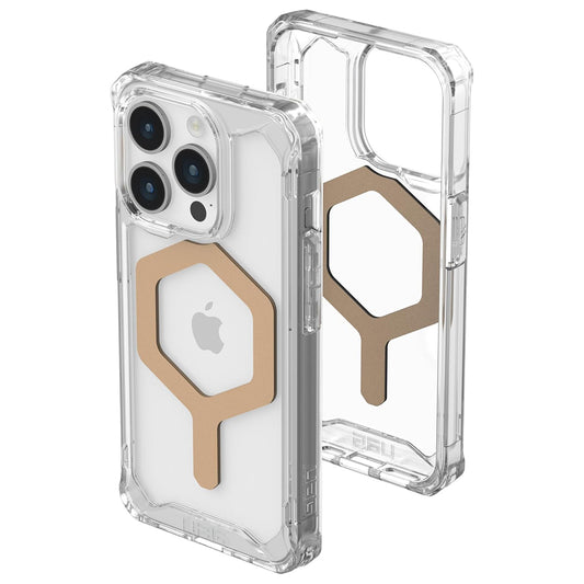 Custodia MagSafe per Apple iPhone 15 Pro Max, Urban Armor Gear, Plyo, Dorata