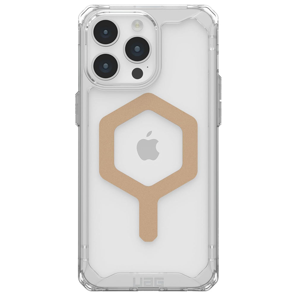 Custodia MagSafe per Apple iPhone 15 Pro Max, Urban Armor Gear, Plyo, Dorata