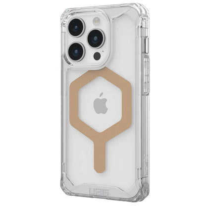 Custodia MagSafe per Apple iPhone 15 Pro Max, Urban Armor Gear, Plyo, Dorata