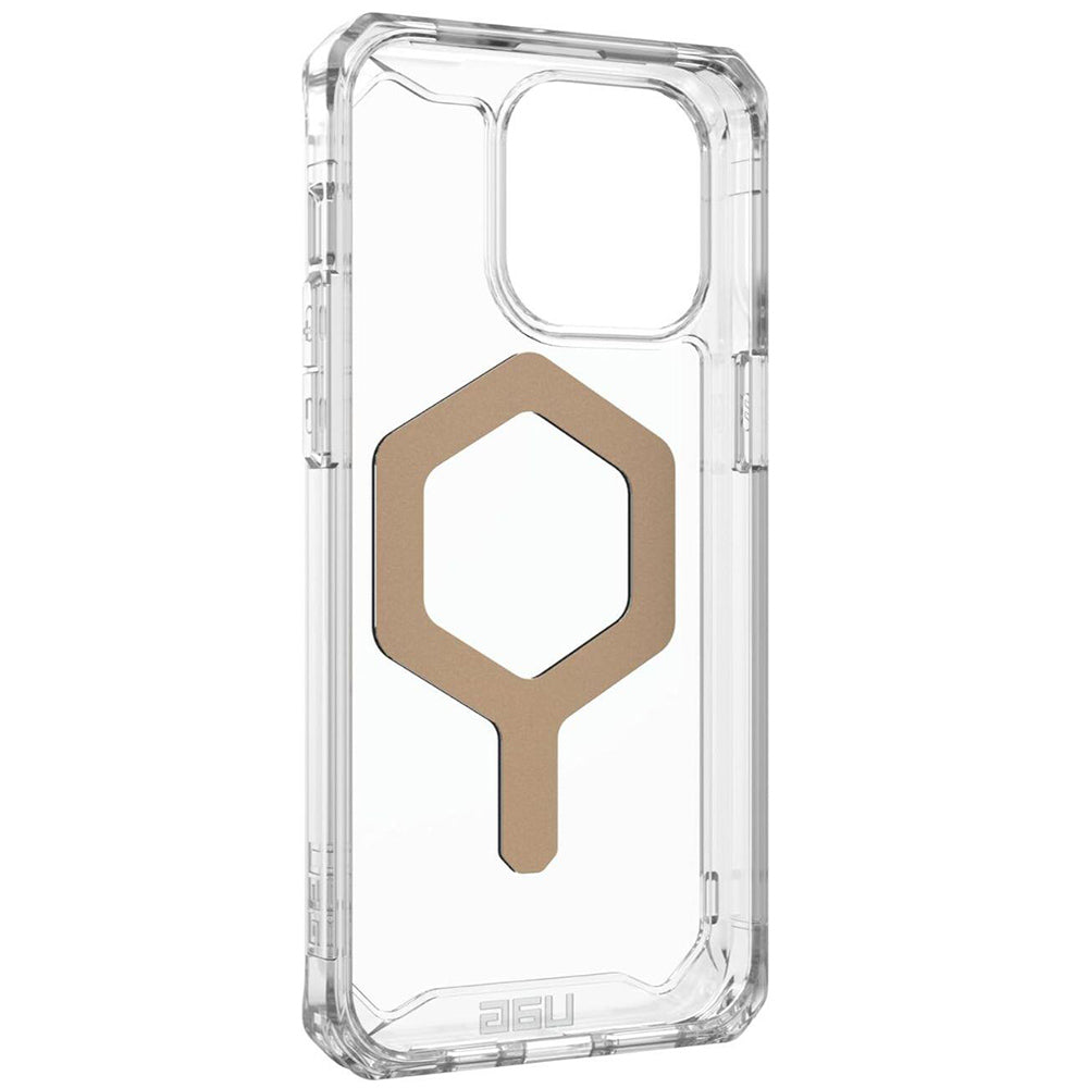 Custodia MagSafe per Apple iPhone 15 Pro Max, Urban Armor Gear, Plyo, Dorata