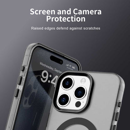 Custodia MagSafe per Apple iPhone 15 Pro, Techsuit, CandyCase, Nera