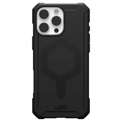 Custodia MagSafe per Apple iPhone 15 Pro, Urban Armor Gear, Essential Armor, Nera