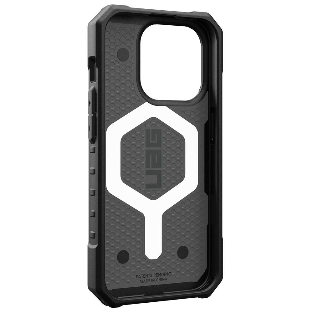 Custodia MagSafe per Apple iPhone 15 Pro, Urban Armor Gear, Pathfinder SE Geo Camo, Camouflage