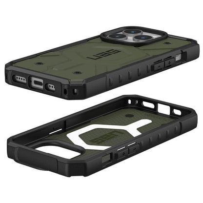 Custodia MagSafe per Apple iPhone 15 Pro, Urban Armor Gear, Pathfinder, Verde