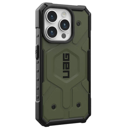 Custodia MagSafe per Apple iPhone 15 Pro, Urban Armor Gear, Pathfinder, Verde