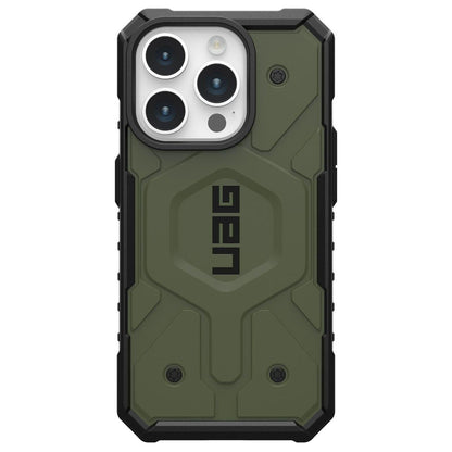 Custodia MagSafe per Apple iPhone 15 Pro, Urban Armor Gear, Pathfinder, Verde