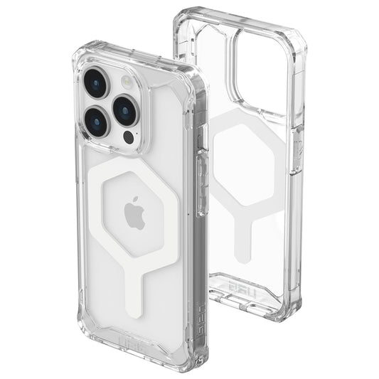 Custodia MagSafe per Apple iPhone 15 Pro, Urban Armor Gear, Plyo, Bianca