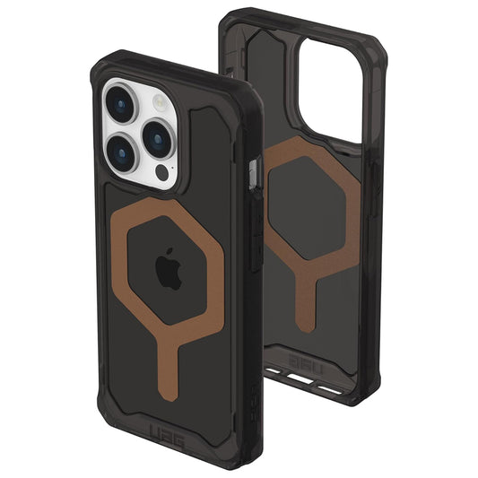 Custodia MagSafe per Apple iPhone 15 Pro, Urban Armor Gear, Plyo, Marrone