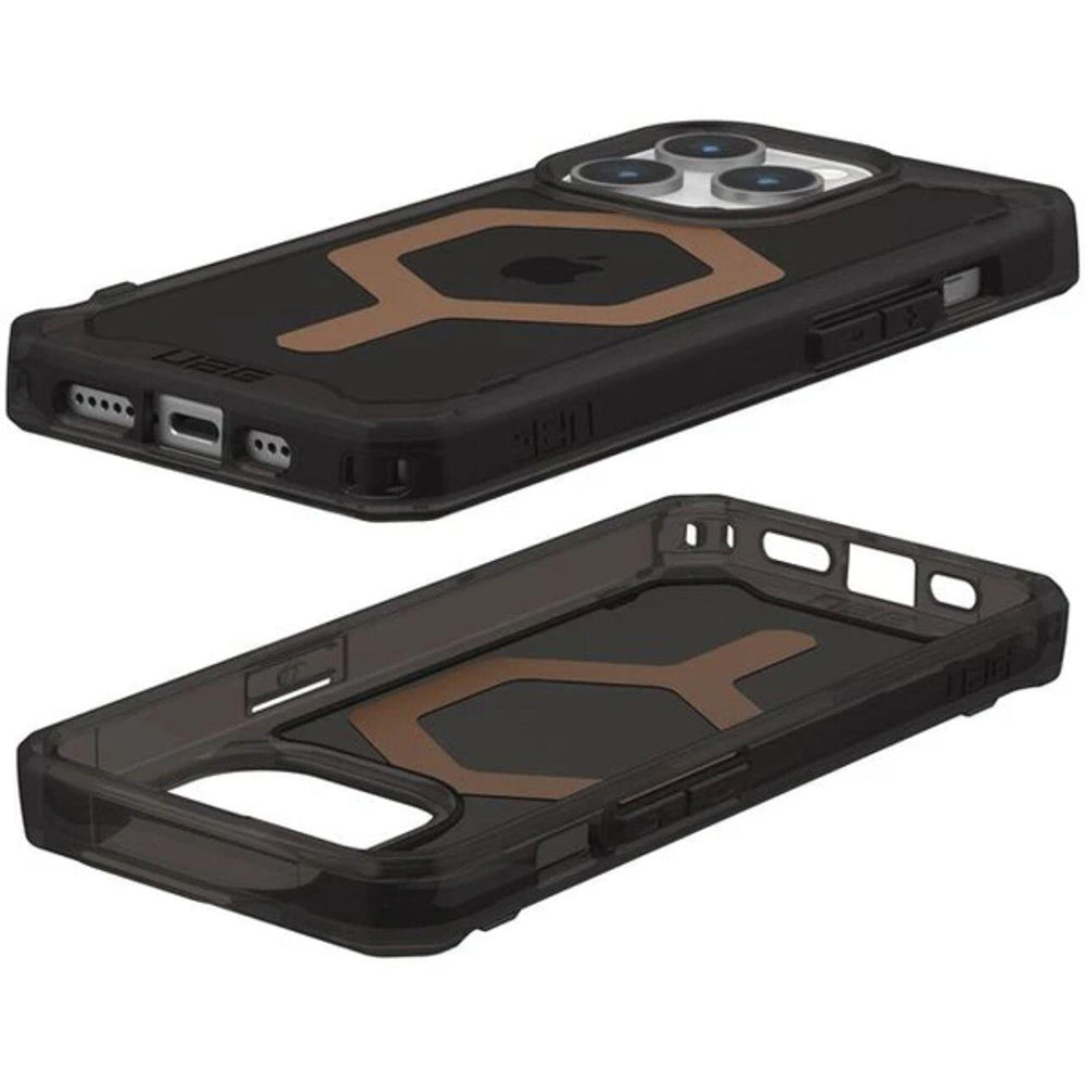 Custodia MagSafe per Apple iPhone 15 Pro, Urban Armor Gear, Plyo, Marrone