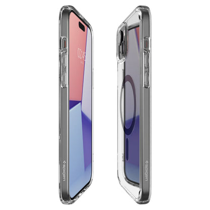 Custodia MagSafe per Apple iPhone 15, Spigen, Ultra Hybrid, Nera ACS06803