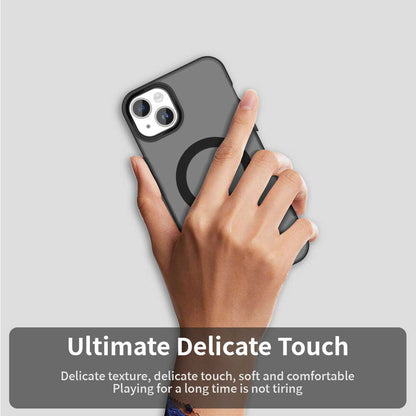 Custodia MagSafe per Apple iPhone 15, Techsuit, CandyCase, Nera