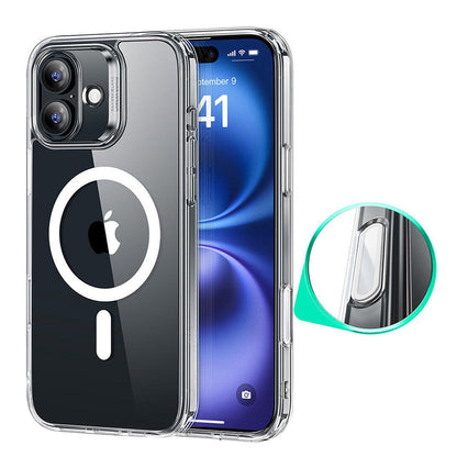 Custodia MagSafe per Apple iPhone 16, ESR, Classic Hybrid Slide, Trasparente