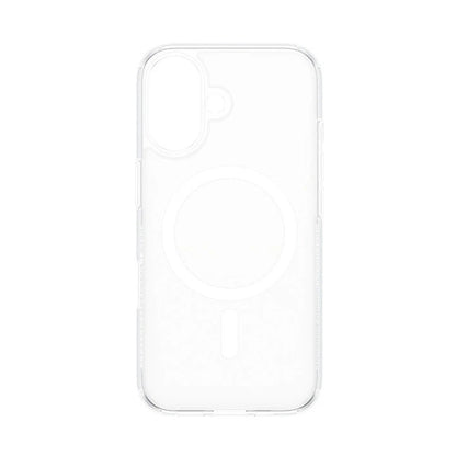 Custodia MagSafe per Apple iPhone 16, PanzerGlass, HardCase, Bianco Trasparente