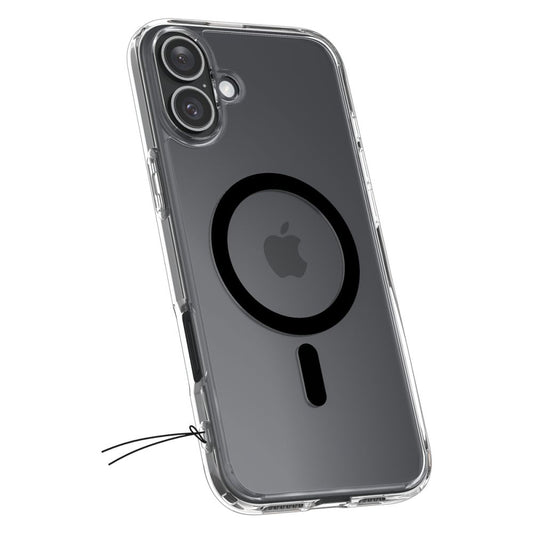 Custodia MagSafe per Apple iPhone 16 Plus, Spigen, Ultra Hybrid, Nera
