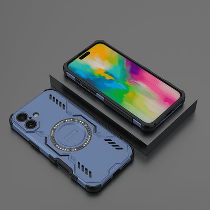Custodia MagSafe per Apple iPhone 16 Plus, Techsuit, ArmorMag, Blu