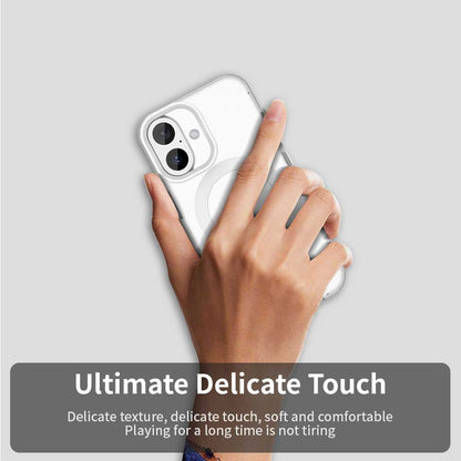 Custodia MagSafe per Apple iPhone 16 Plus, Techsuit, CandyCase, Bianca
